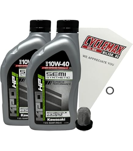 Amazon.com: Cyclemax Standard KPO Oil Change Kit compatible with